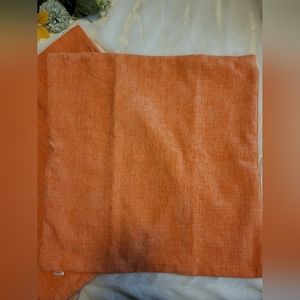 Calitime - Cantaloupe or Pumpkin Pillow Covers x 2